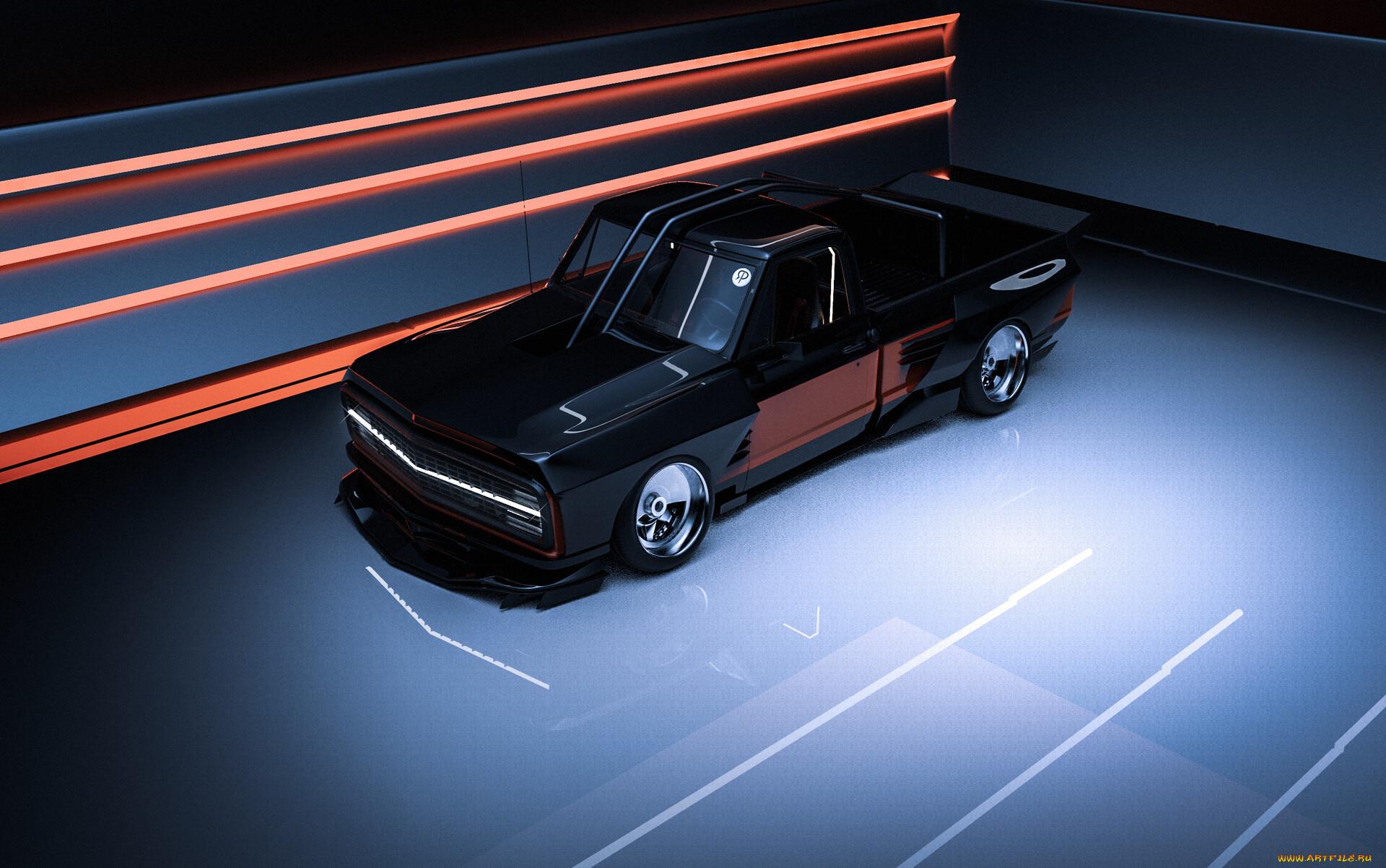 chevrolet c10 cyber truck, , 3, chevrolet, c10, cyber, truck